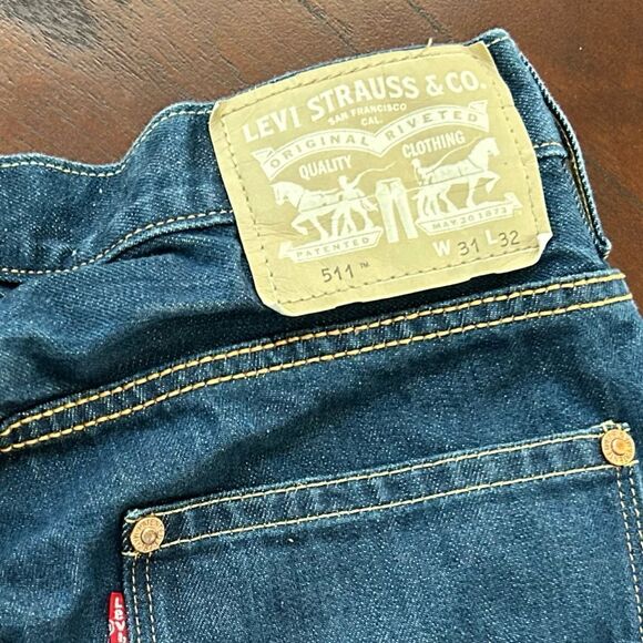 LEVIS men's jean pants size W31 L 32 (511) - Picture 6 of 6